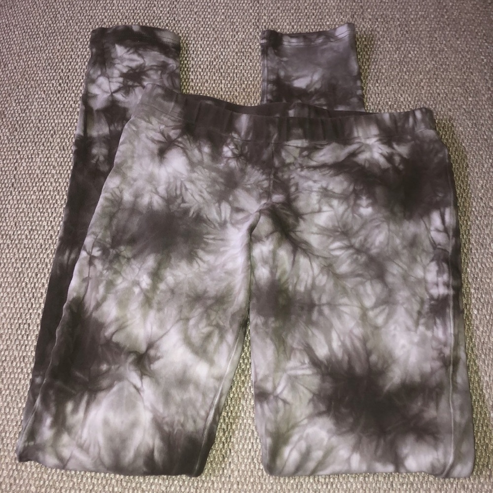 Grey Tie Dye Leggings